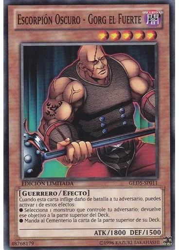 Escorpión Oscuro - Gorg el Fuerte