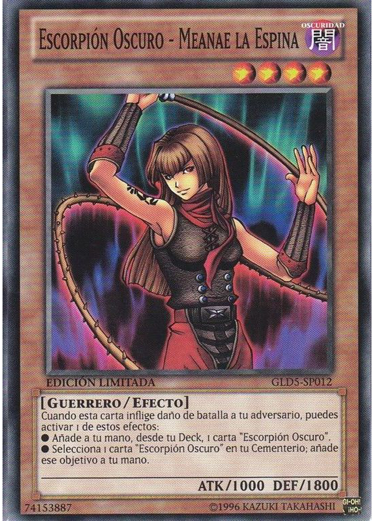 Escorpión Oscuro - Meanae la Espina