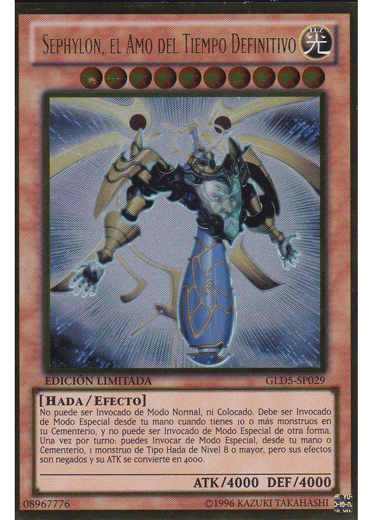 Sephylon, el Amo del Tiempo Definitivo