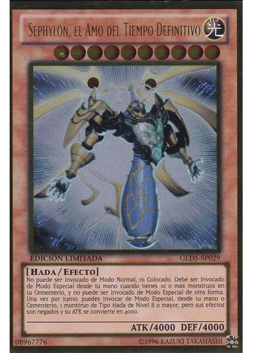 Sephylon, el Amo del Tiempo Definitivo