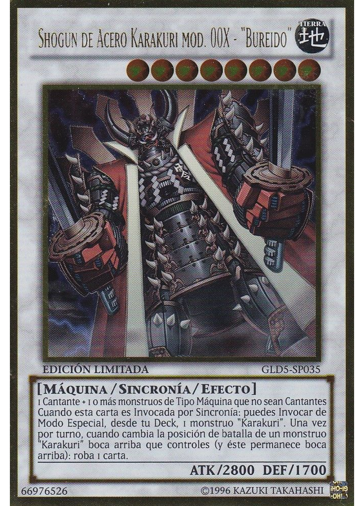 Shogun de Acero Karakuri mod. 00X - "Bureido"