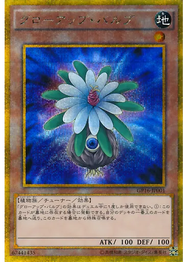 グローアップ・バルブ (Gold Secret Rare)
