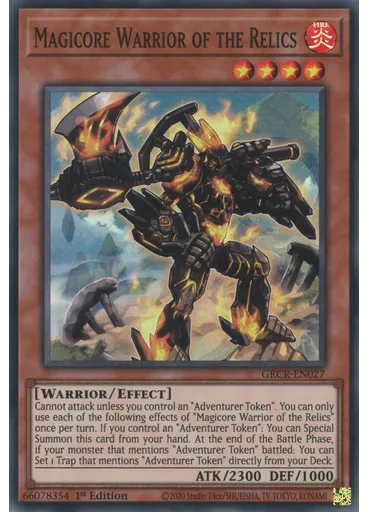 Magicore Warrior of the Relics