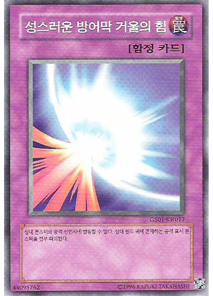 성스러운 방어막 거울의 힘