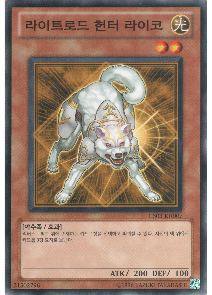 라이트로드 헌터 라이코