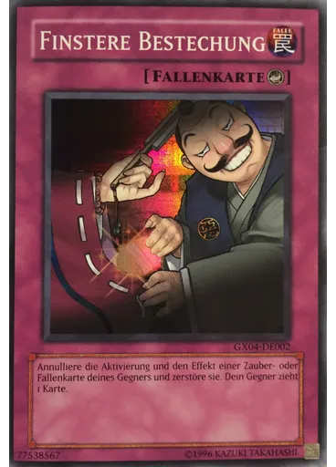 Finstere Bestechung