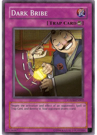 Dark Bribe — Yu-Gi-Oh! GX Tag Force Promotional Cards