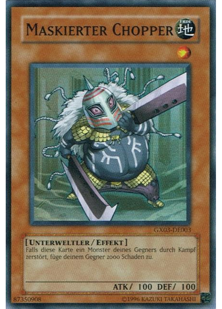 Maskierter Chopper