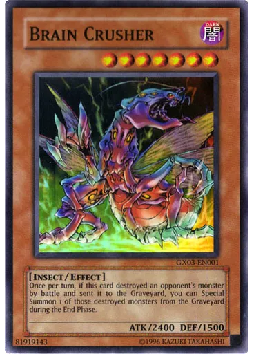 Brain Crusher — Yu-Gi-Oh! GX Spirit Caller Promotional Cards