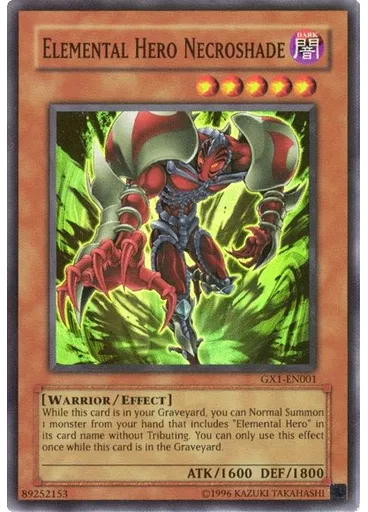 Elemental HERO Necroshade — Yu-Gi-Oh! GX Duel Academy Promotional Cards