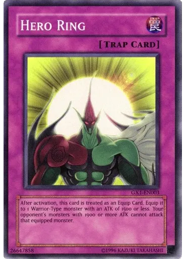 Hero Ring — Yu-Gi-Oh! GX Duel Academy Promotional Cards