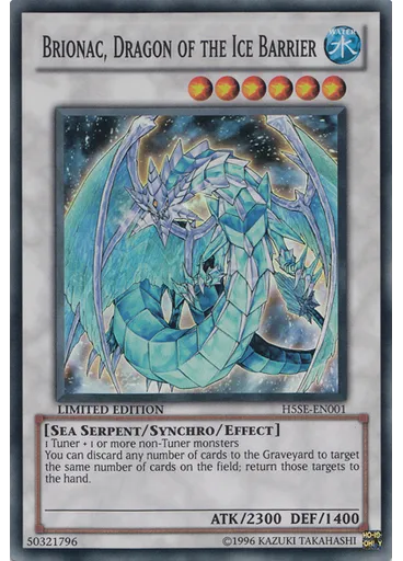 Brionac, Dragon of the Ice Barrier
