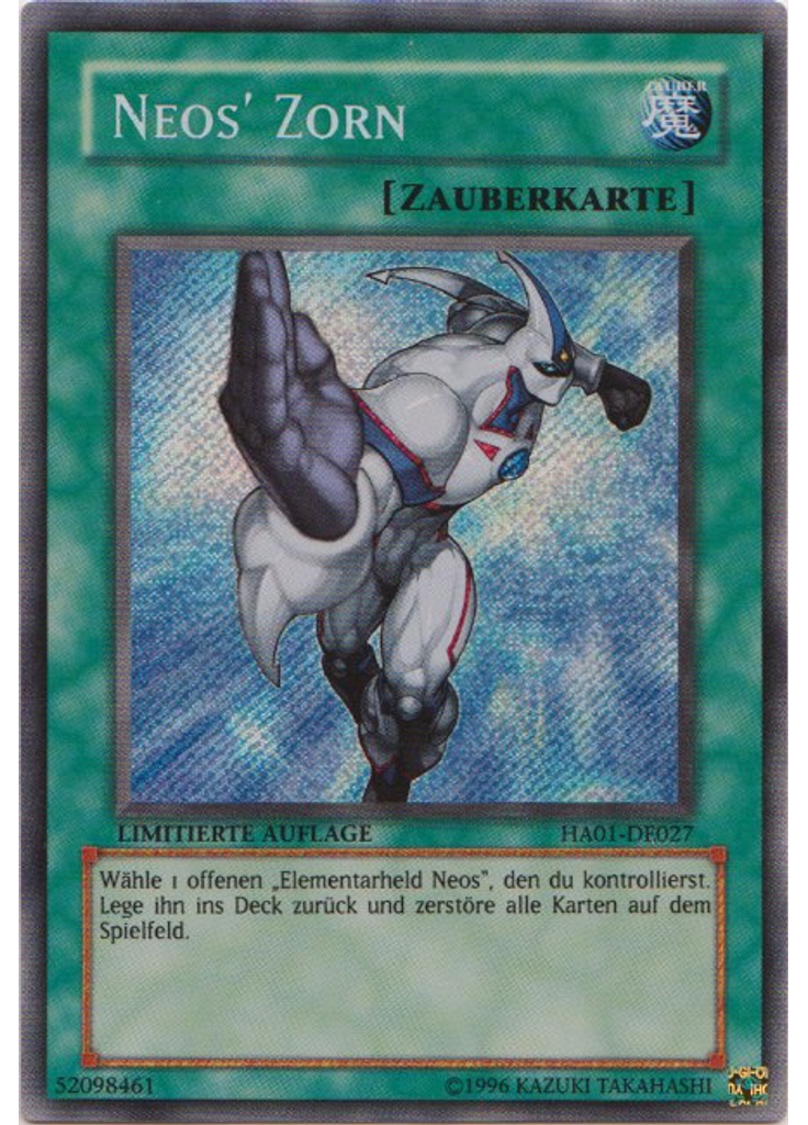 Neos' Zorn