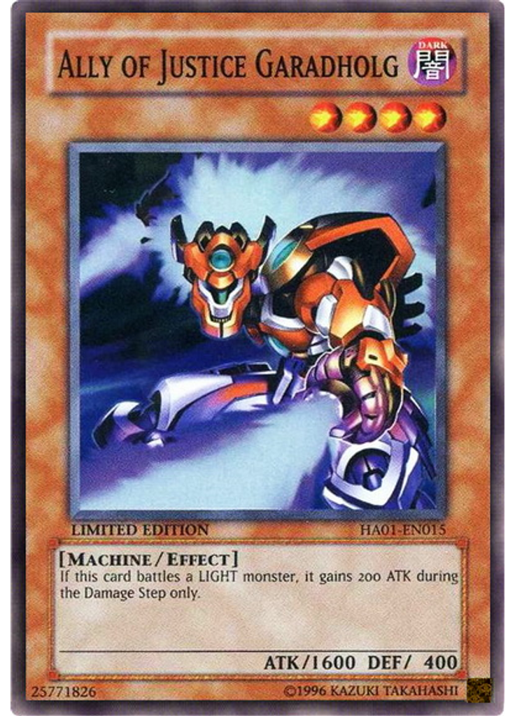 Ally of Justice Garadholg (Super Rare Limited)