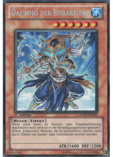 Dai-sojo der Eisbarriere