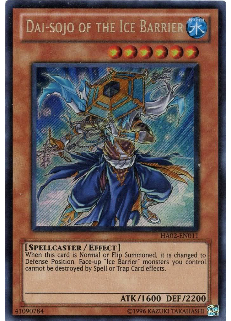 Dai-sojo of the Ice Barrier (Secret Rare Unlimited)