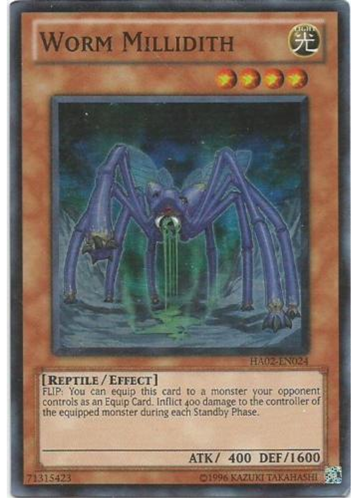 Worm Millidith (Super Rare Unlimited)