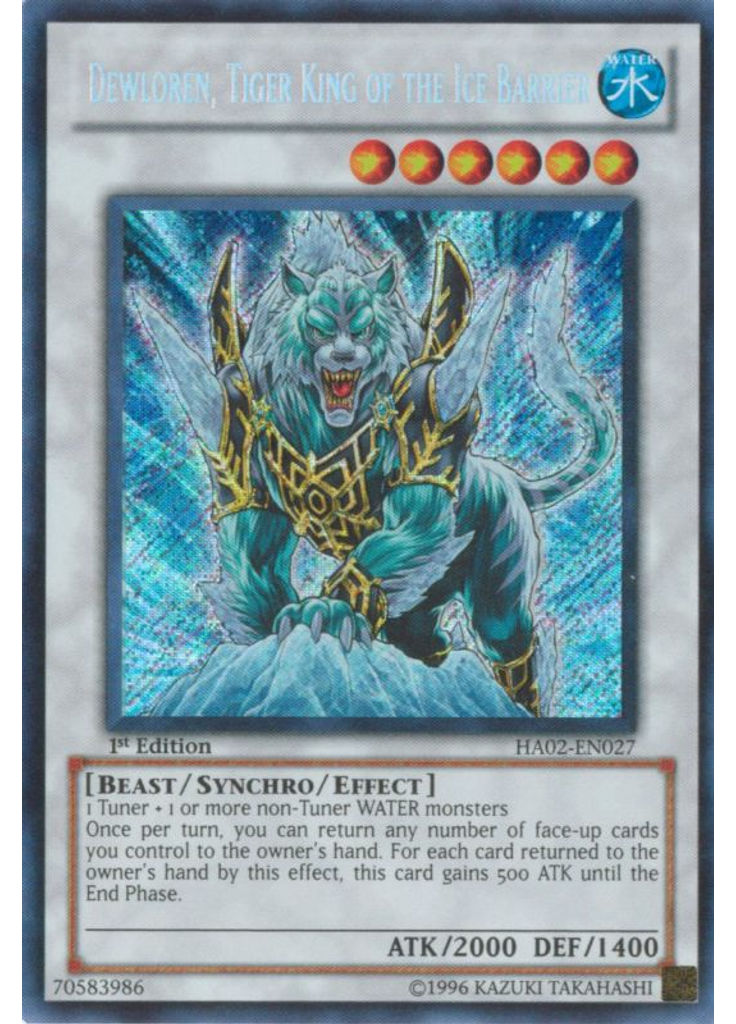 Dewloren, Tiger King of the Ice Barrier
