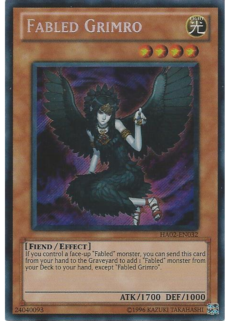 Fabled Grimro (Secret Rare Unlimited)