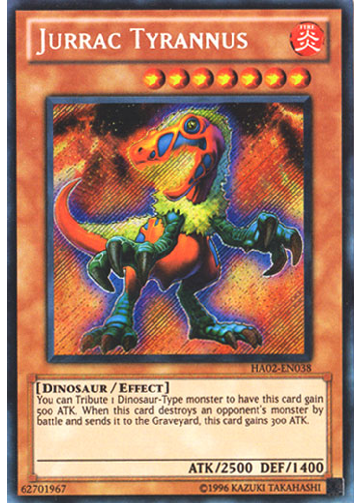 Jurrac Tyrannus (Secret Rare Unlimited)