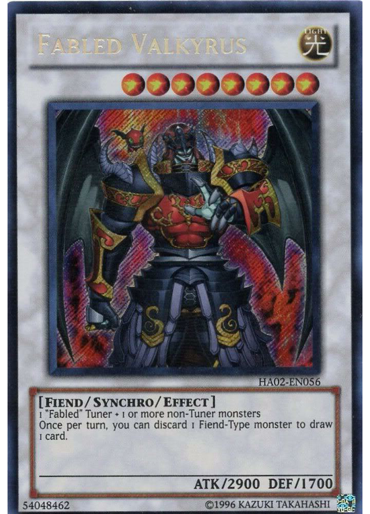 Fabled Valkyrus (Secret Rare Unlimited)