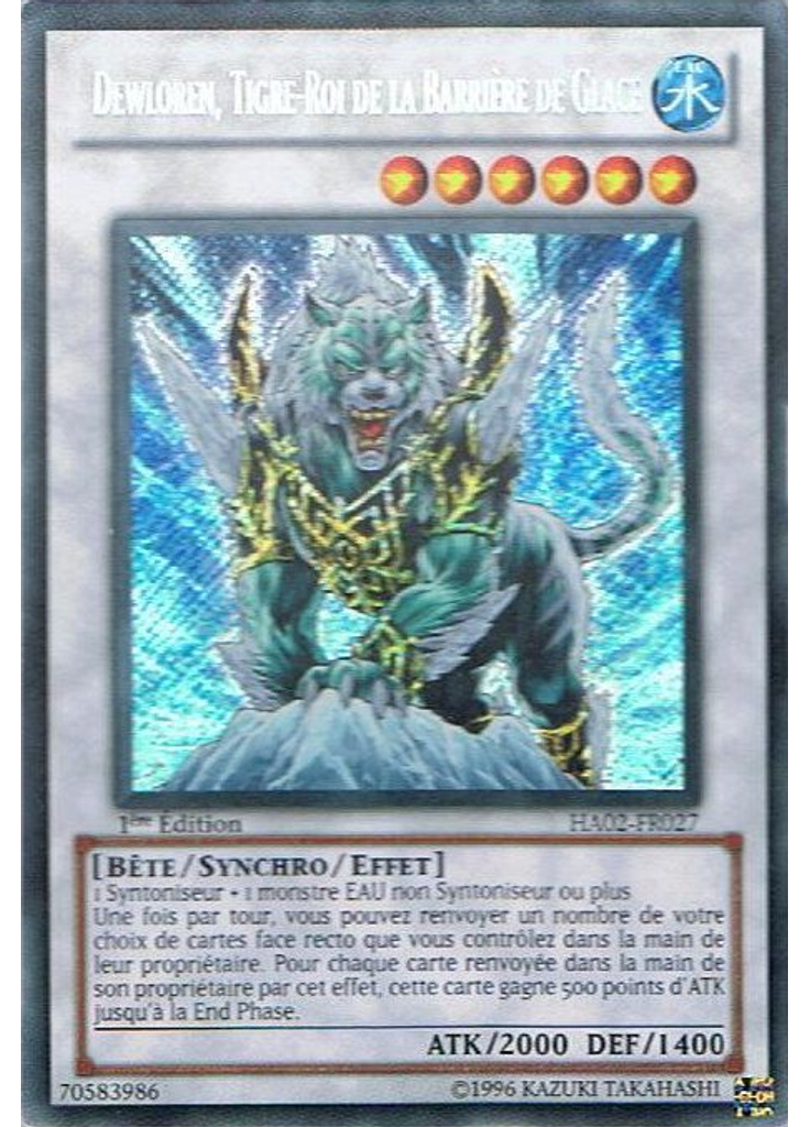 Dewloren, Tigre-Roi de la Barrière de Glace