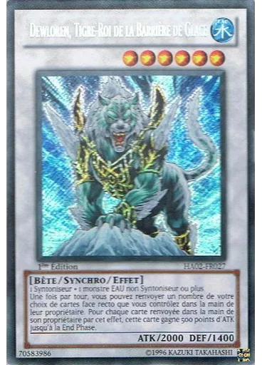 Dewloren, Tigre-Roi de la Barrière de Glace