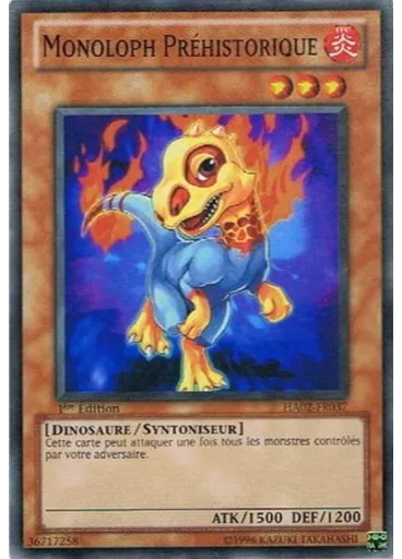 Monoloph Préhistorique