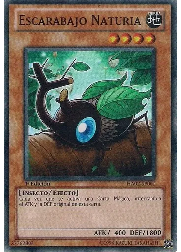 Escarabajo Naturia