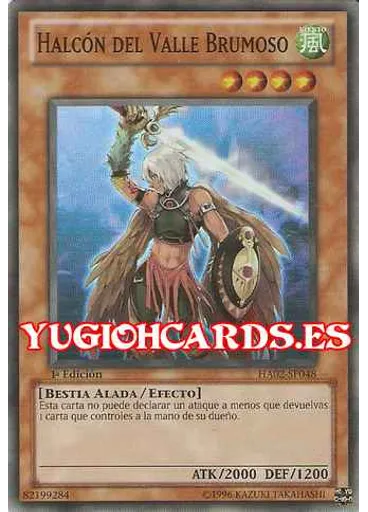 Halcón del Valle Brumoso