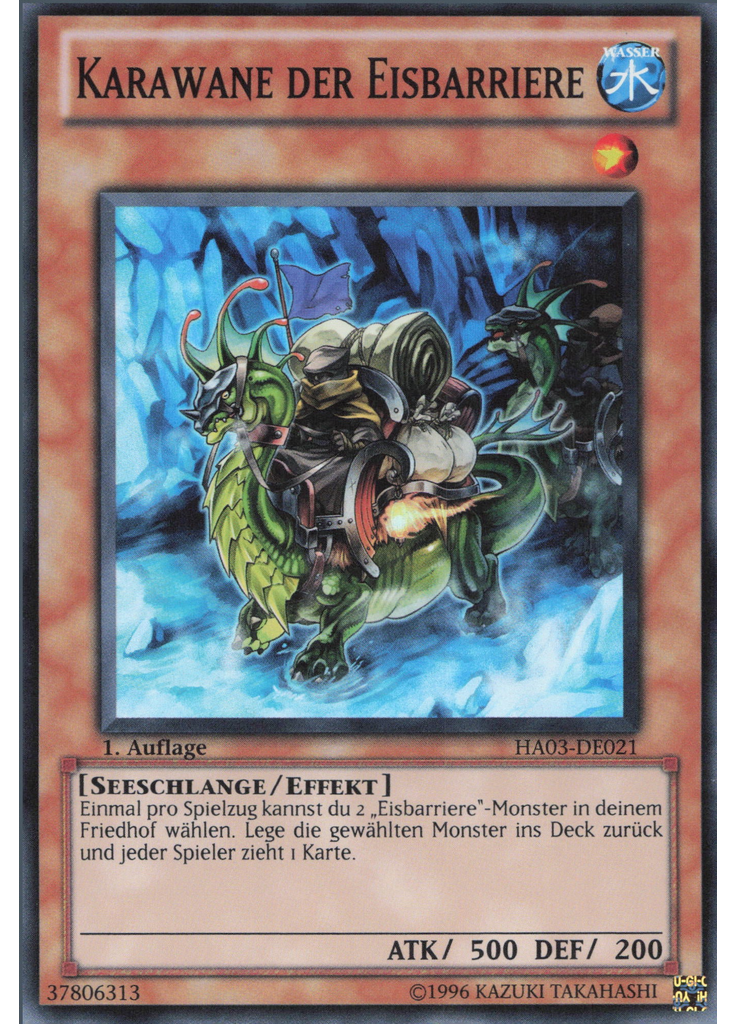 Karawane der Eisbarriere
