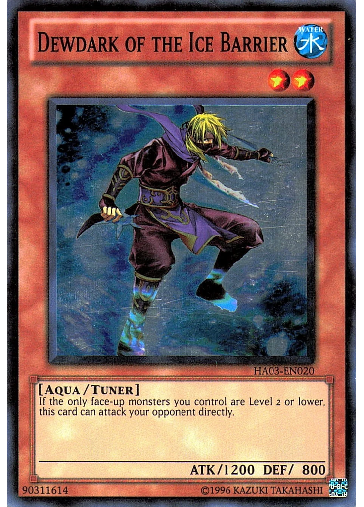 Dewdark of the Ice Barrier (Super Rare Unlimited)