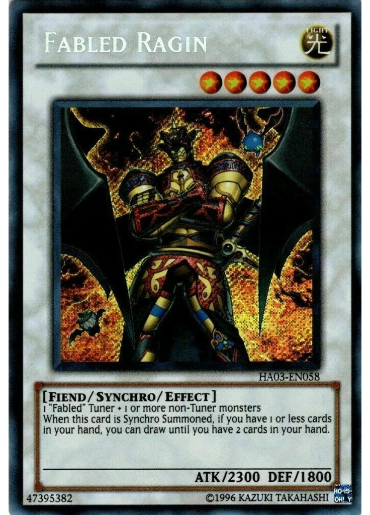 Fabled Ragin (Secret Rare Unlimited)