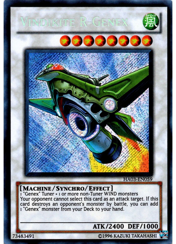 Vindikite R-Genex (Secret Rare Unlimited)