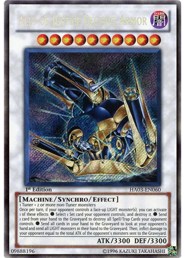 Ally of Justice Decisive Armor