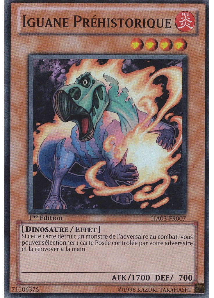 Iguane Préhistorique