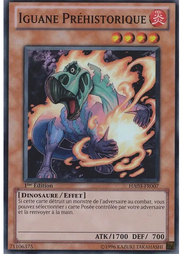 Iguane Préhistorique