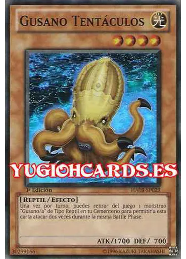 Gusano Tentáculos