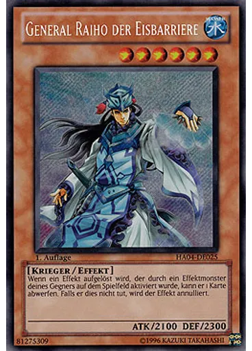 General Raiho der Eisbarriere