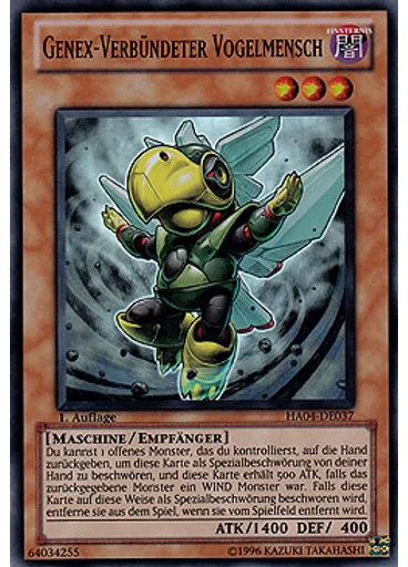 Genex-Verbündeter Vogelmensch