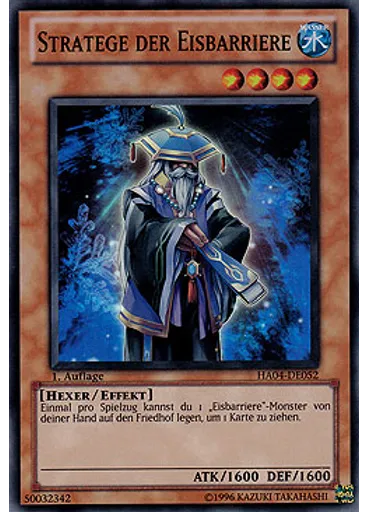 Stratege der Eisbarriere