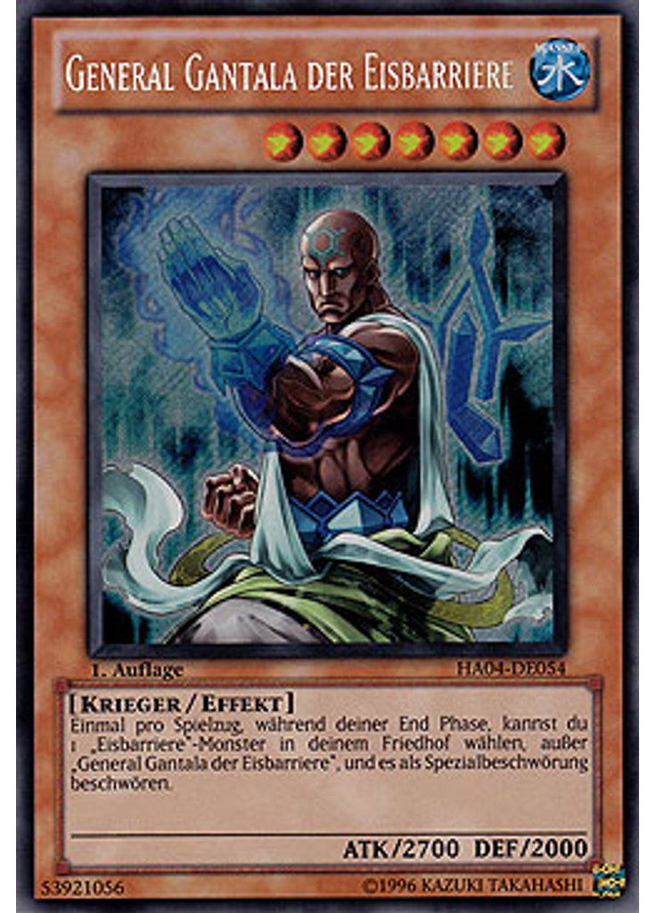 General Gantala der Eisbarriere