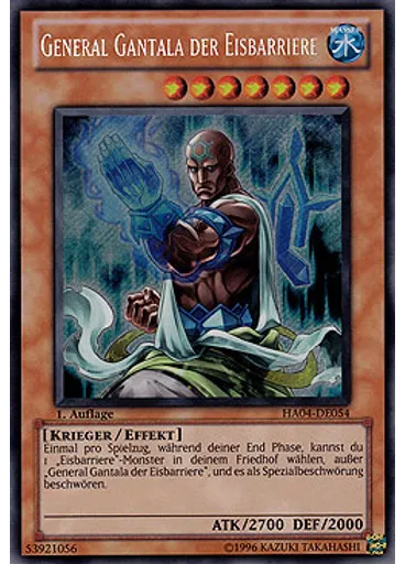 General Gantala der Eisbarriere