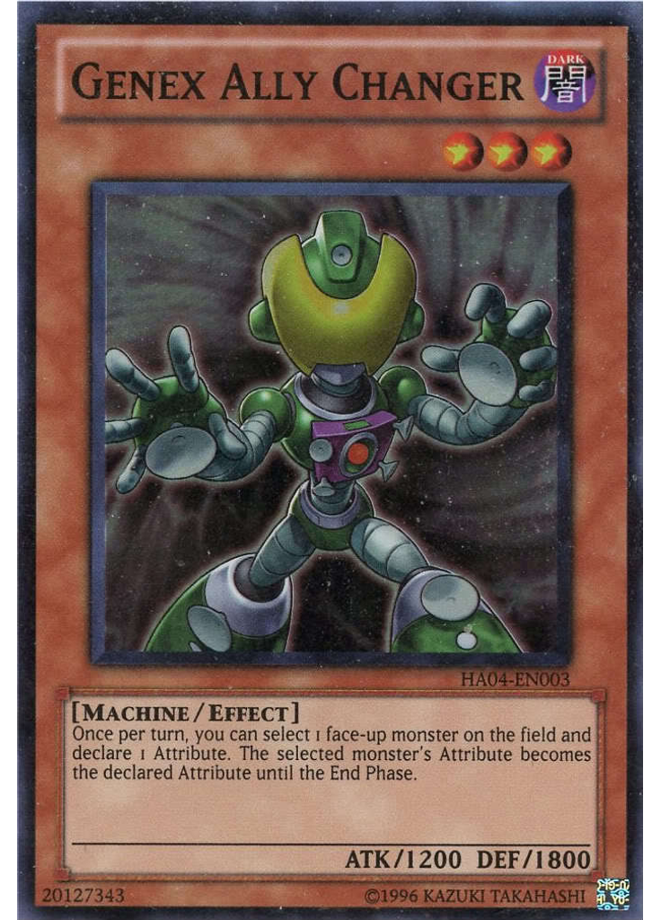 Genex Ally Changer (Super Rare Unlimited)