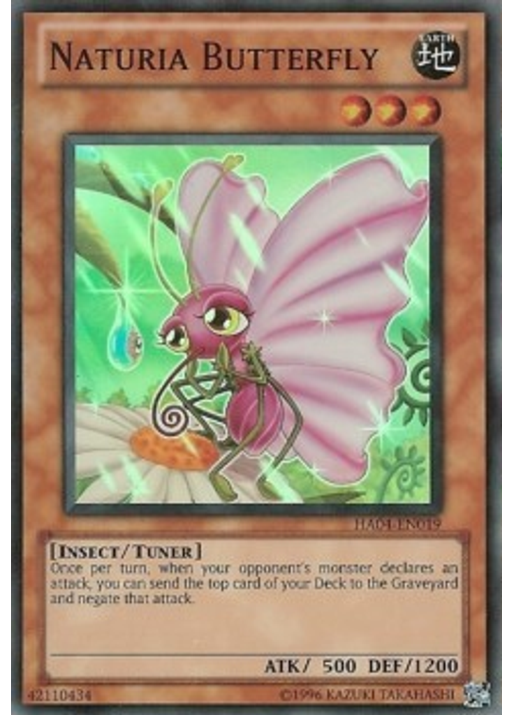 Naturia Butterfly (Super Rare Unlimited)