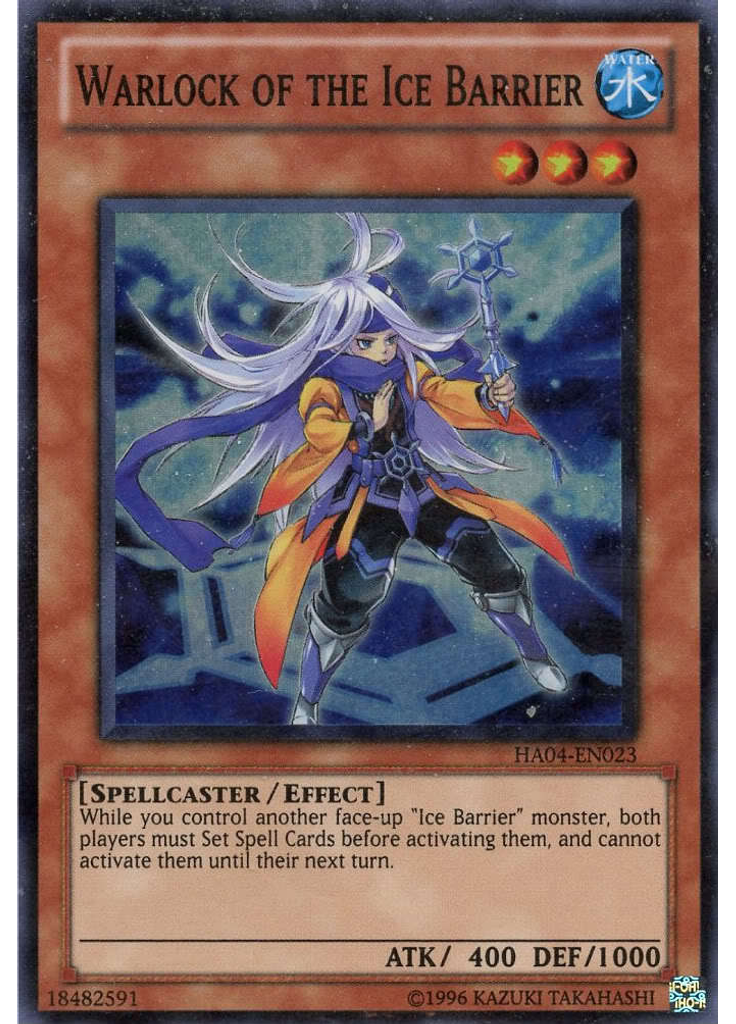Warlock of the Ice Barrier (Super Rare Unlimited)