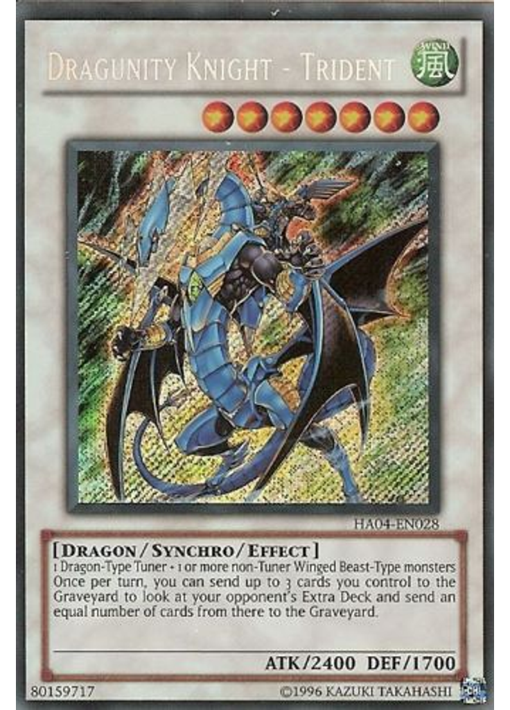 Dragunity Knight - Trident (Secret Rare Unlimited)