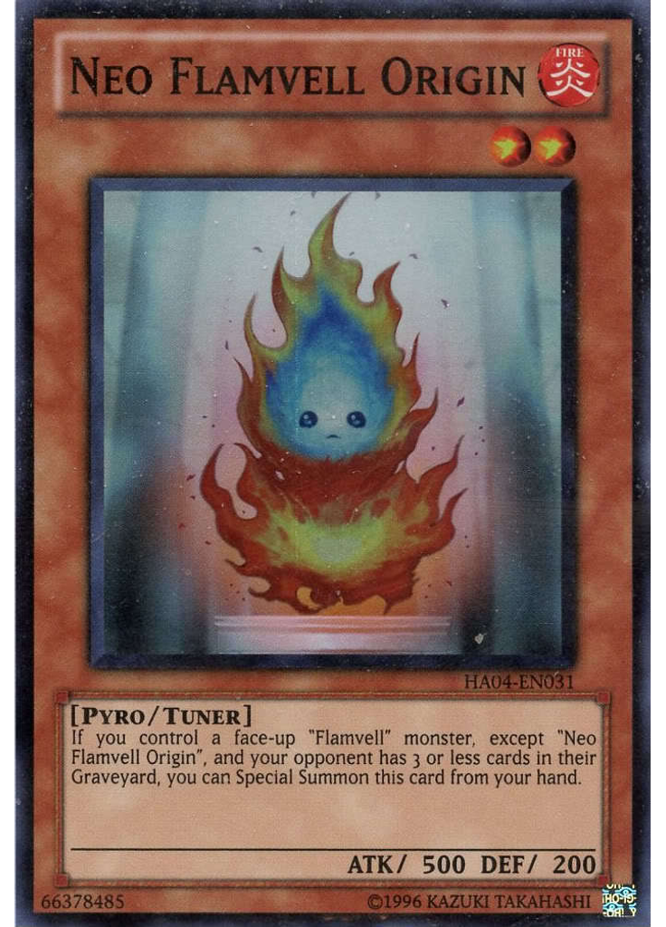 Neo Flamvell Origin (Super Rare Unlimited)