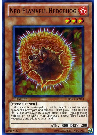 Neo Flamvell Hedgehog