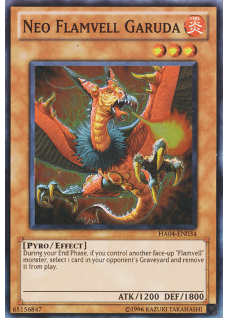 Neo Flamvell Garuda (Super Rare Unlimited)